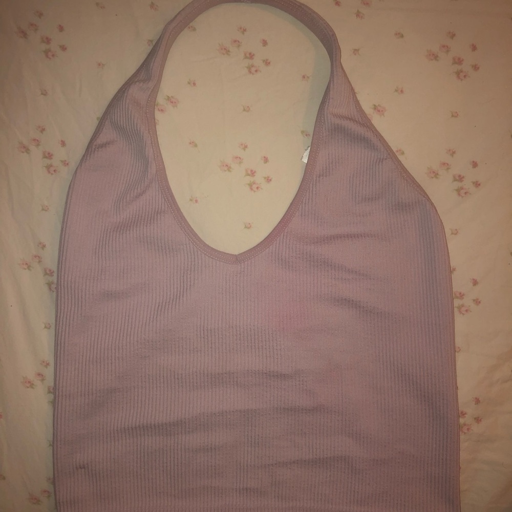 Out from under body halter top lavender colored!
